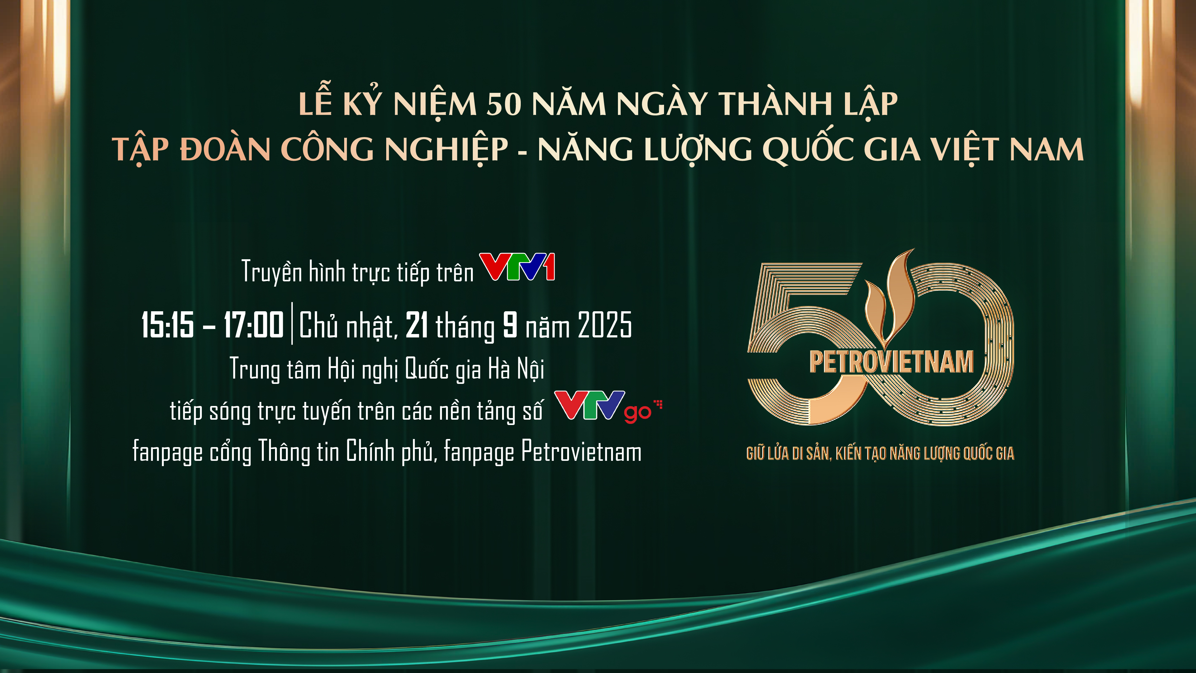 Năm 2025 đánh dấu 50 năm thành lập Petrovietnam - một cột mốc lịch sử ghi nhận hành trình nửa thế kỷ hình thành, xây dựng và phát triển.